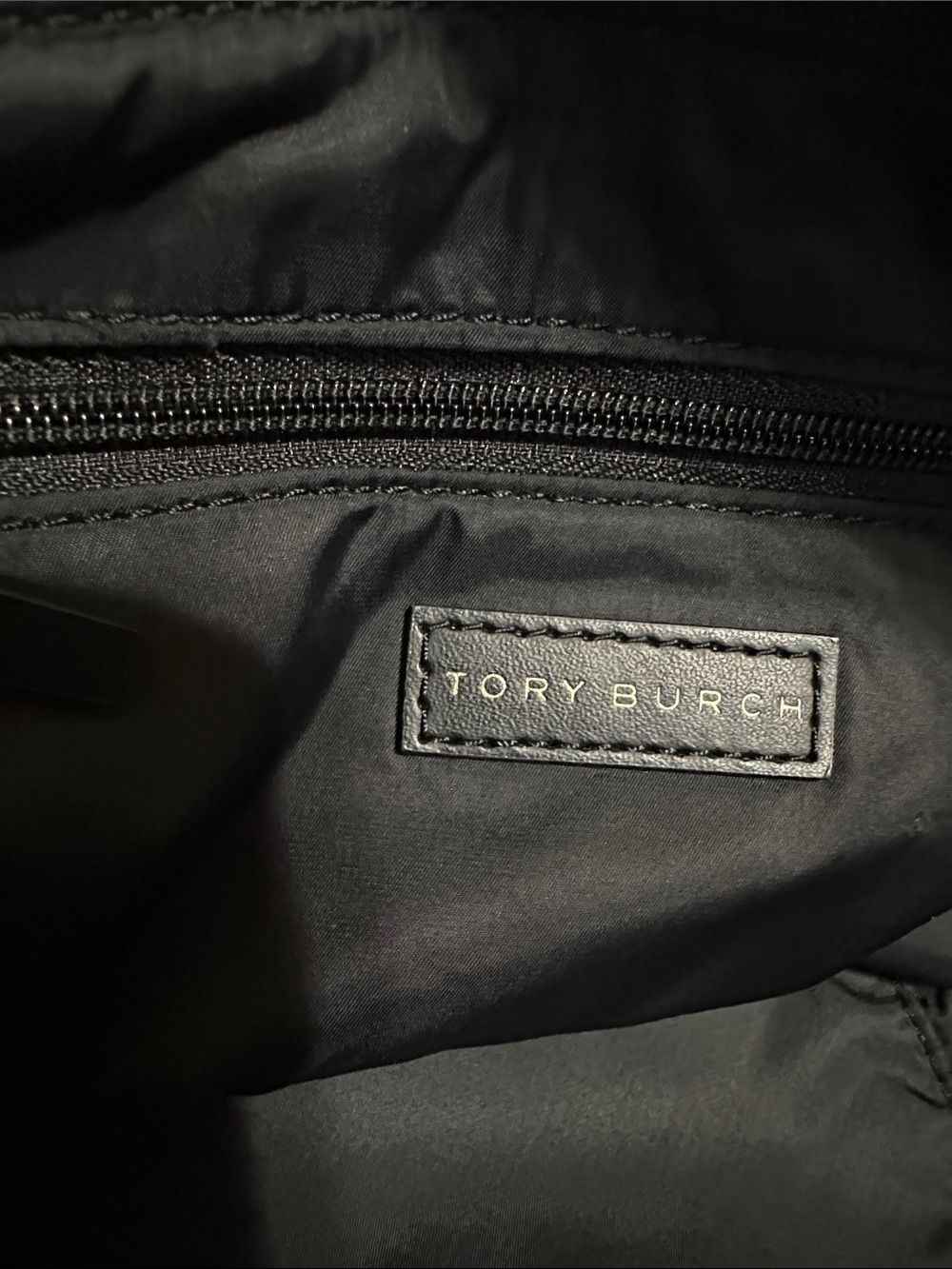 Tory Burch Black Nylon Tote Bag - Picture 12 of 16